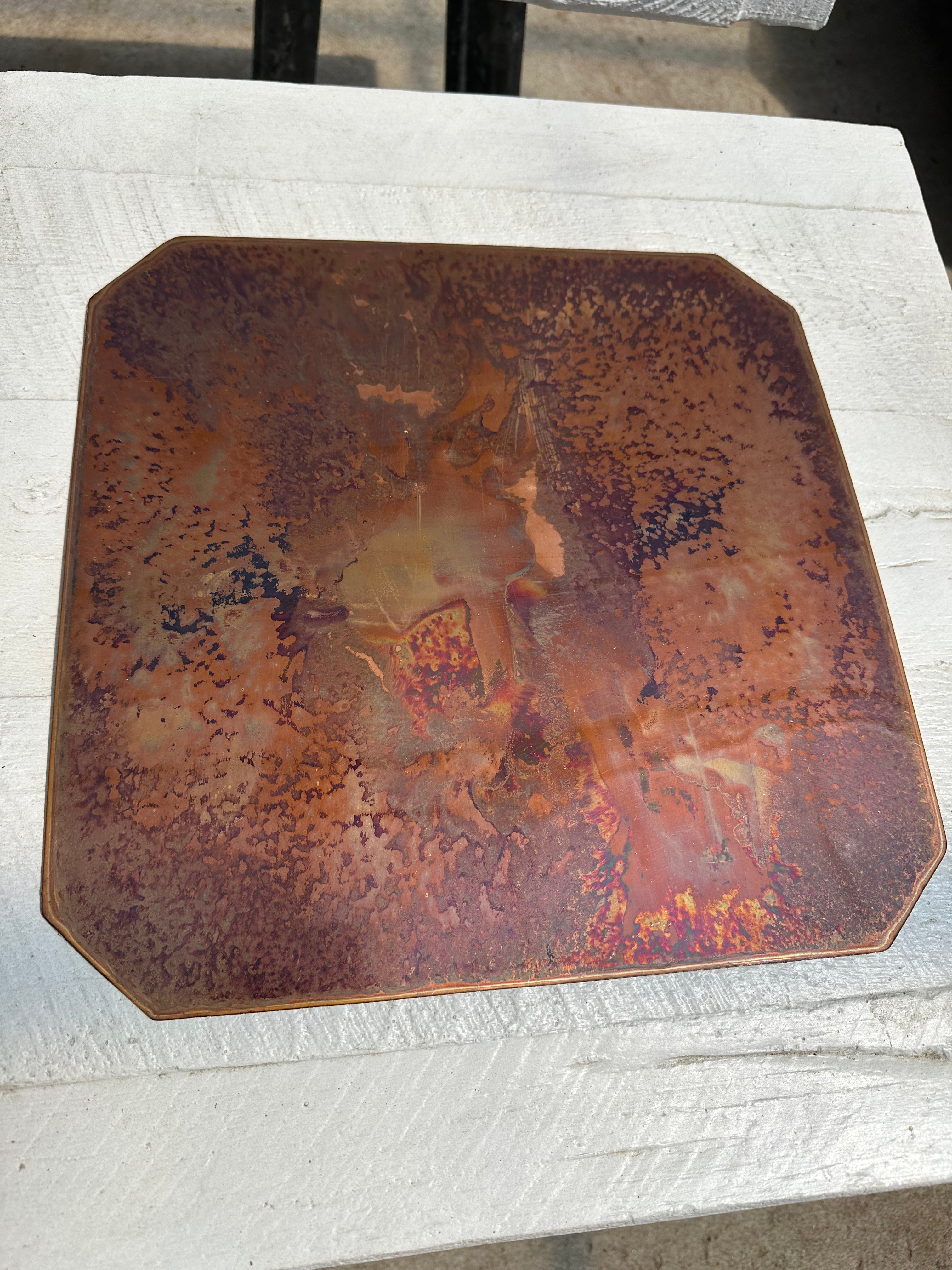SQUARE COPPER PLACEMAT