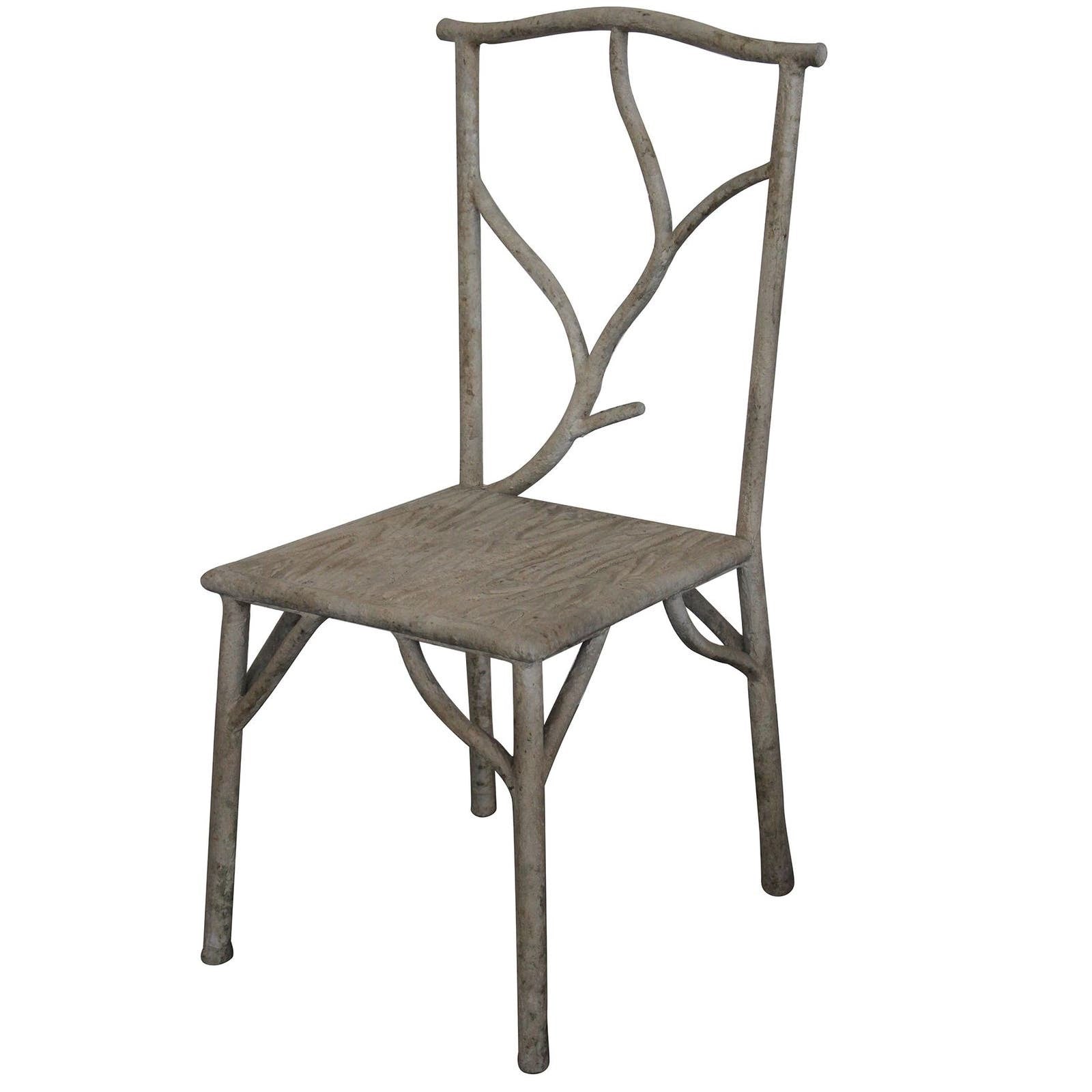 FAUX BOIS SIDE CHAIR