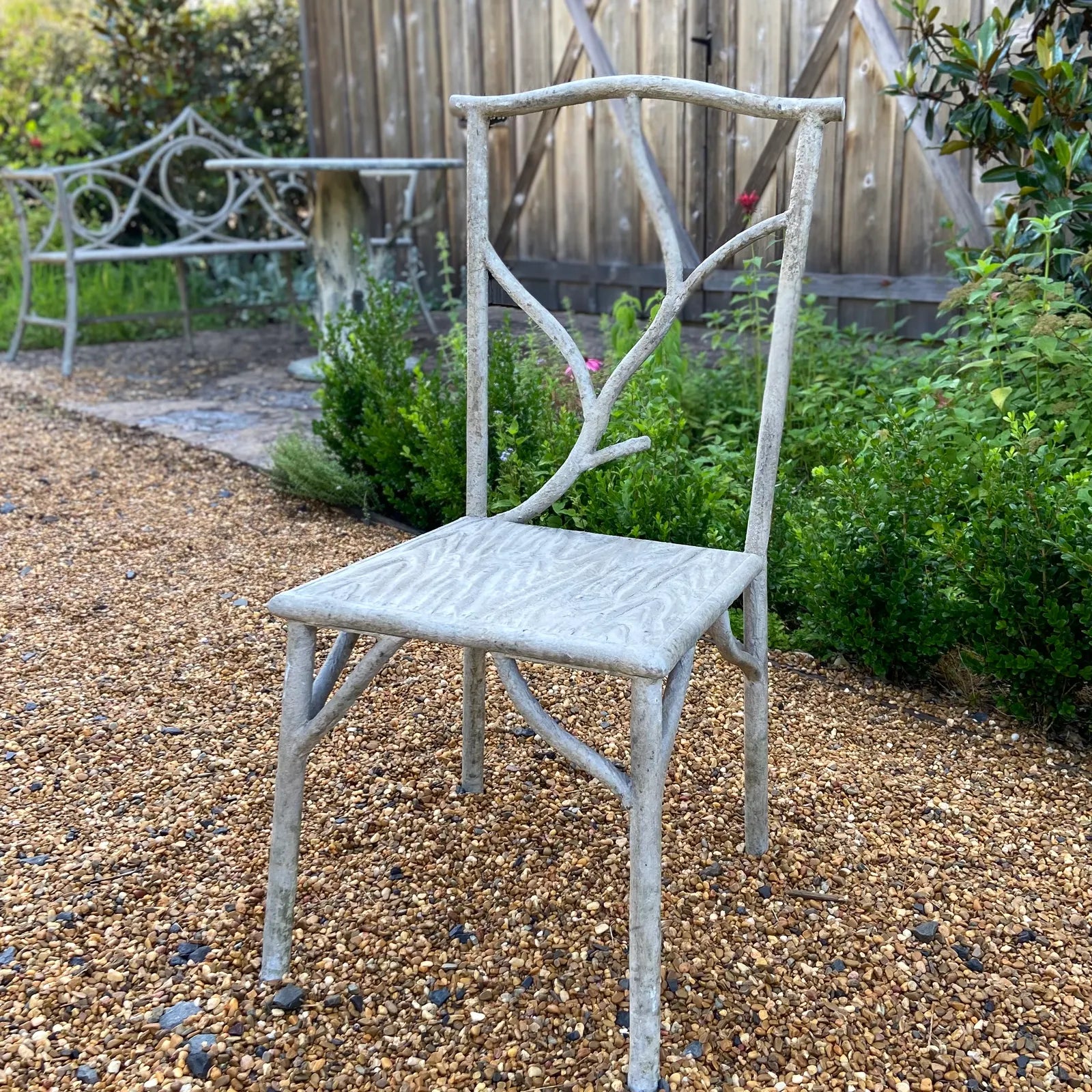 FAUX BOIS SIDE CHAIR