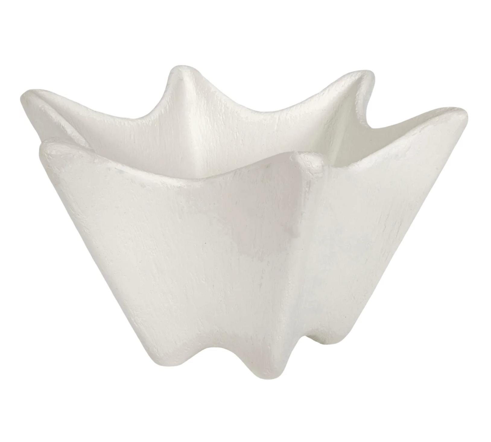 KHAI WHITE GESSO DECORATIVE BOWL