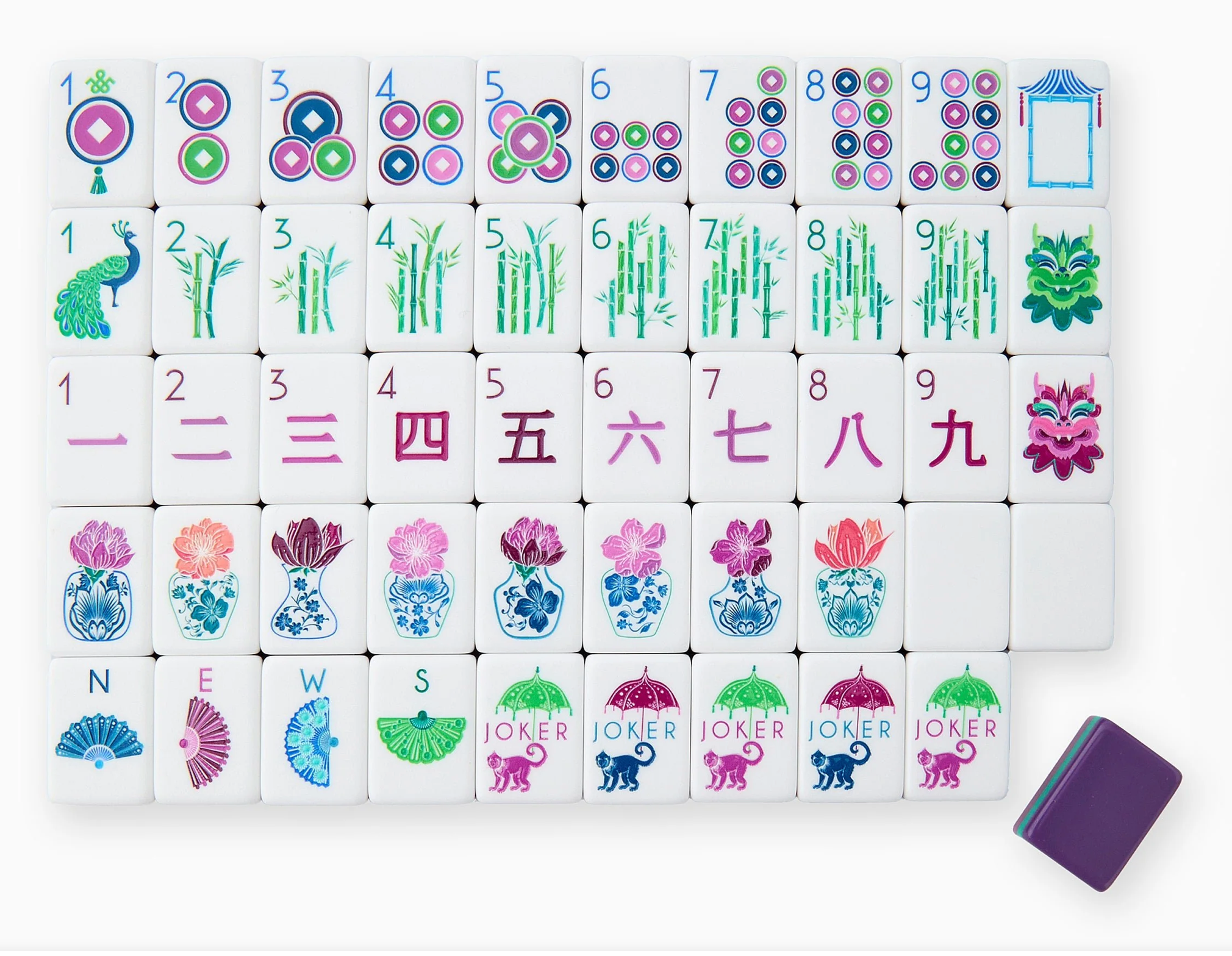 GEMMA MAHJONG TILE SET
