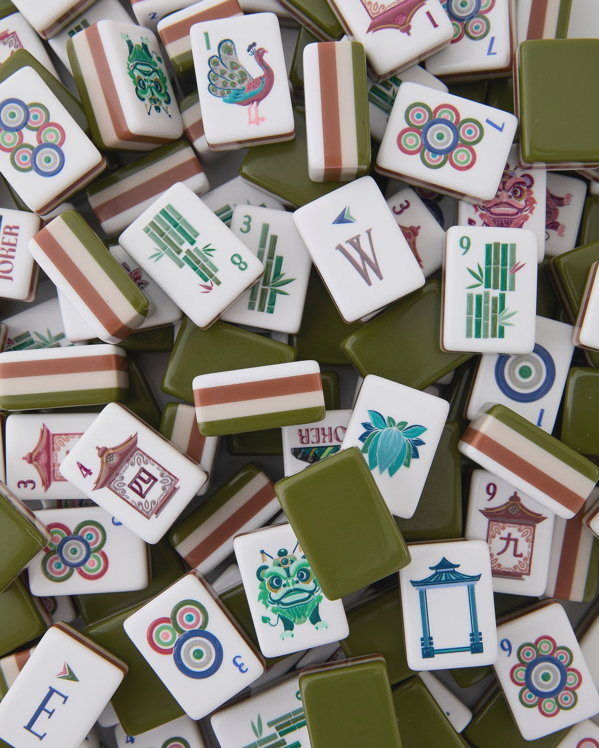 DRAKE MAHJONG TILE SET